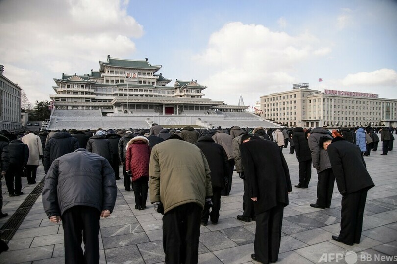 金正日氏死去10年、北朝鮮で追悼大会 正恩氏も出席