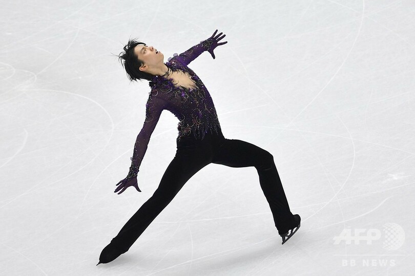 チェンが世界最高得点でGPファイナル3連覇、羽生は2位