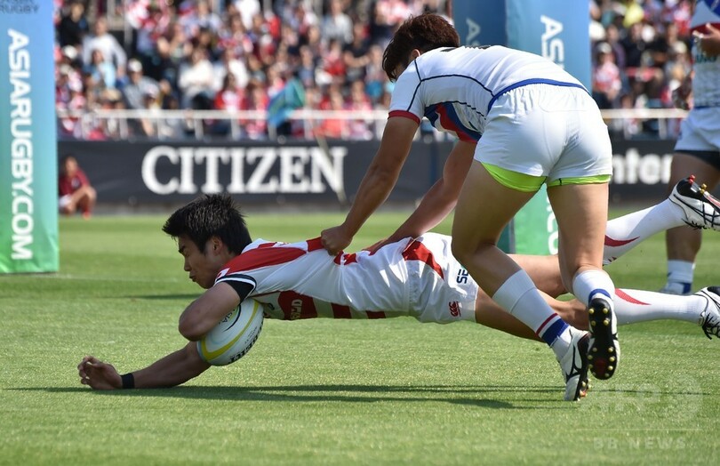 若手主体の日本、85-0で韓国に圧勝 ラグビーアジア選手権