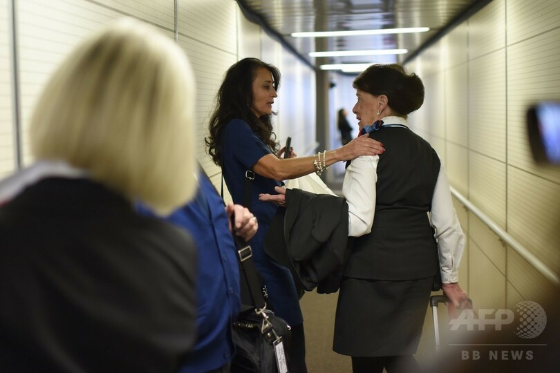 81歳の現役客室乗務員、引退は「考えたくない」 米首都