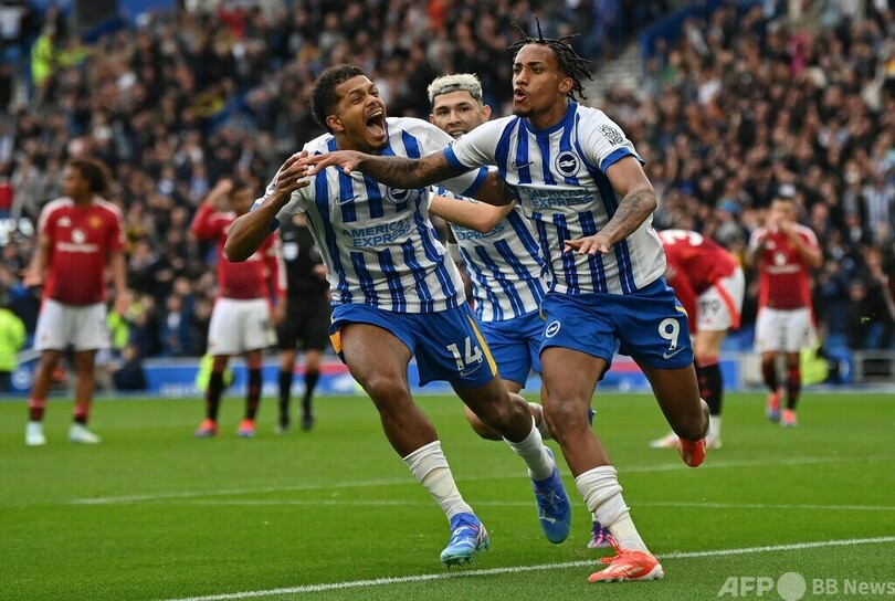 ブライトンがマンU撃破で開幕連勝 三笘が先制点アシスト