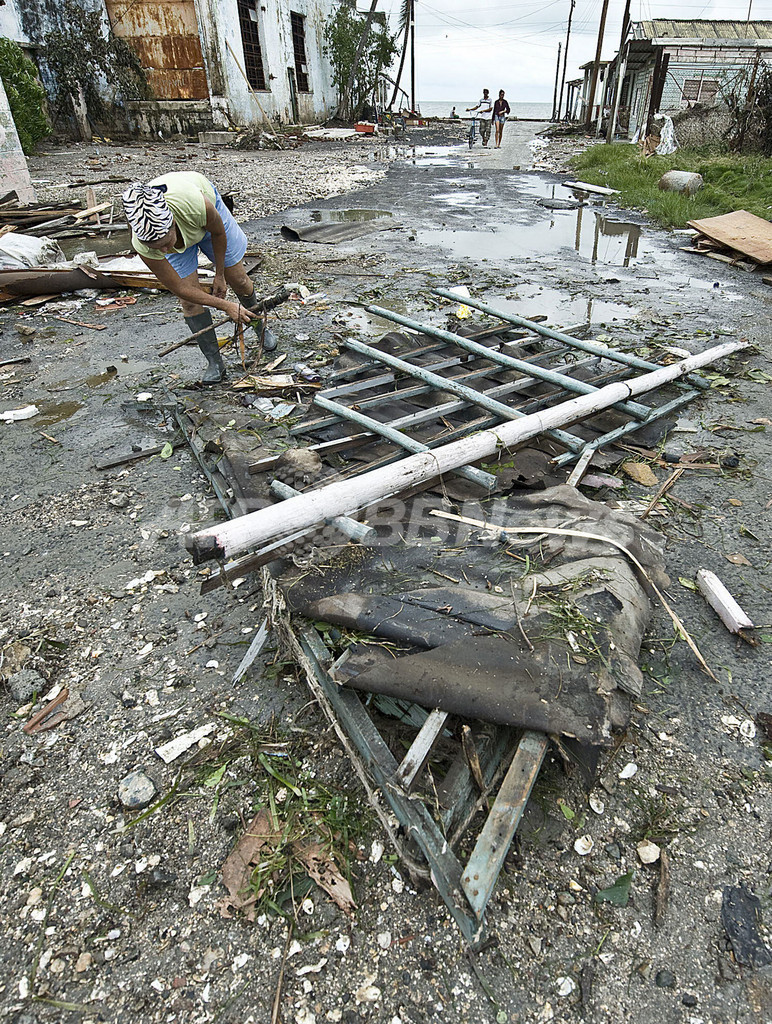 キューバに多くの爪跡残したハリケーン「パロマ」