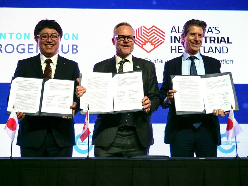 日本-カナダの連携による液化水素サプライチェーン構築に向けた覚書を締結