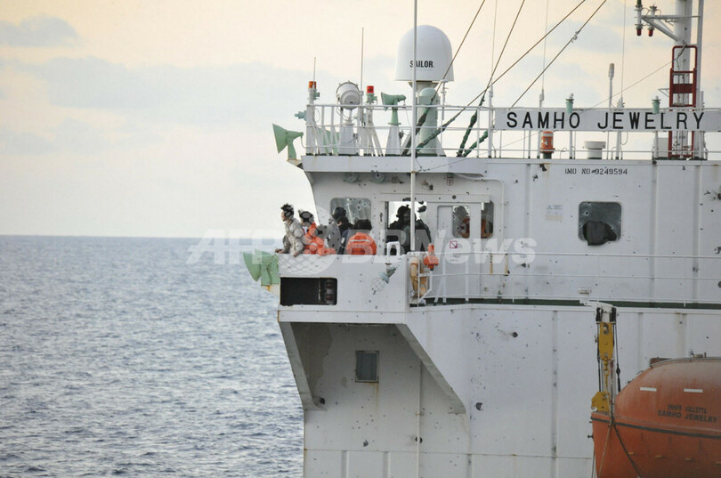 海賊急襲の韓国軍特殊部隊、ハイテク機器と綿密な作戦