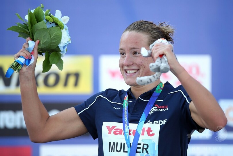 ミュレルがでオープンウオーター女子10キロで金、第16回世界水泳