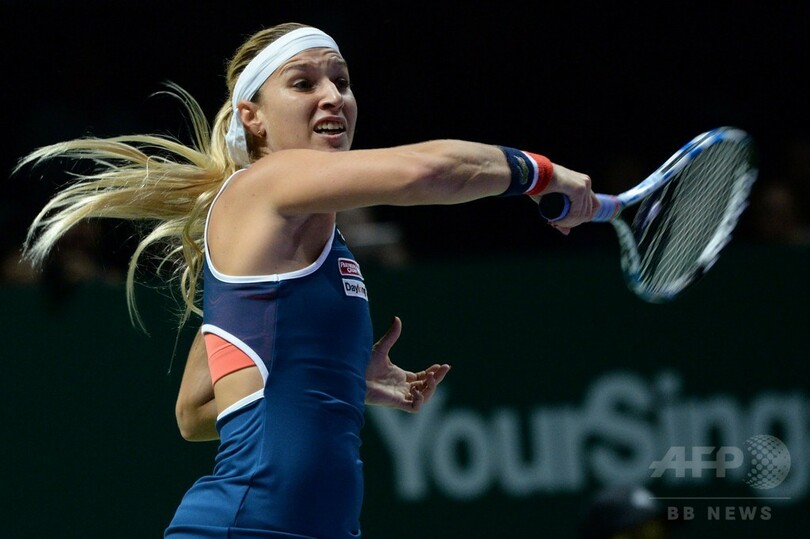 世界1位のケルバー、チブルコバをフルセットで破り白星発進 WTAツアー選手権