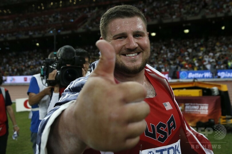 コバクスが男子砲丸投げで金メダル、第15回世界陸上