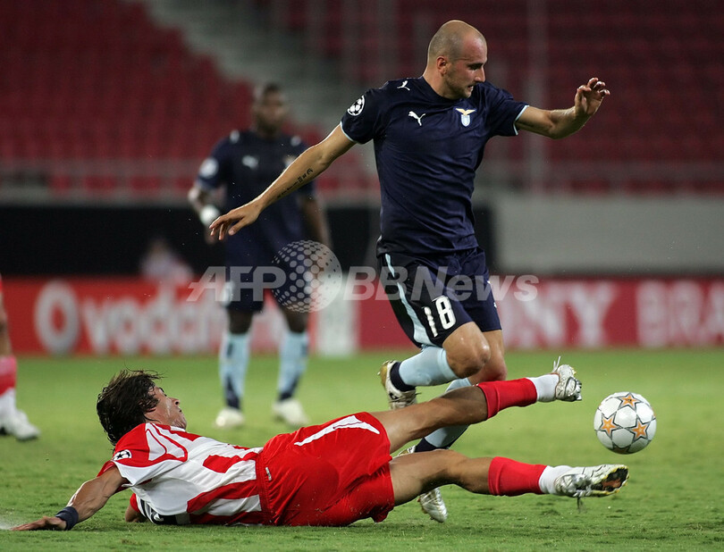 オリンピアコス ラツィオとの初戦は1-1のドロー