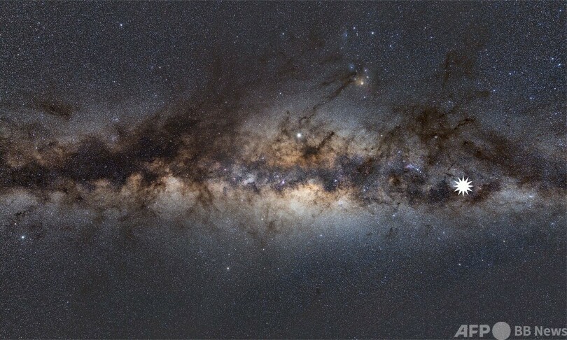 かつて見たこともないような 天体 天の川銀河内で発見 写真2枚 国際ニュース Afpbb News