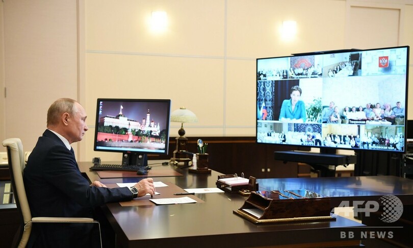 プーチン氏との面会前には「消毒トンネル」通過を 厳重ウイルス対策