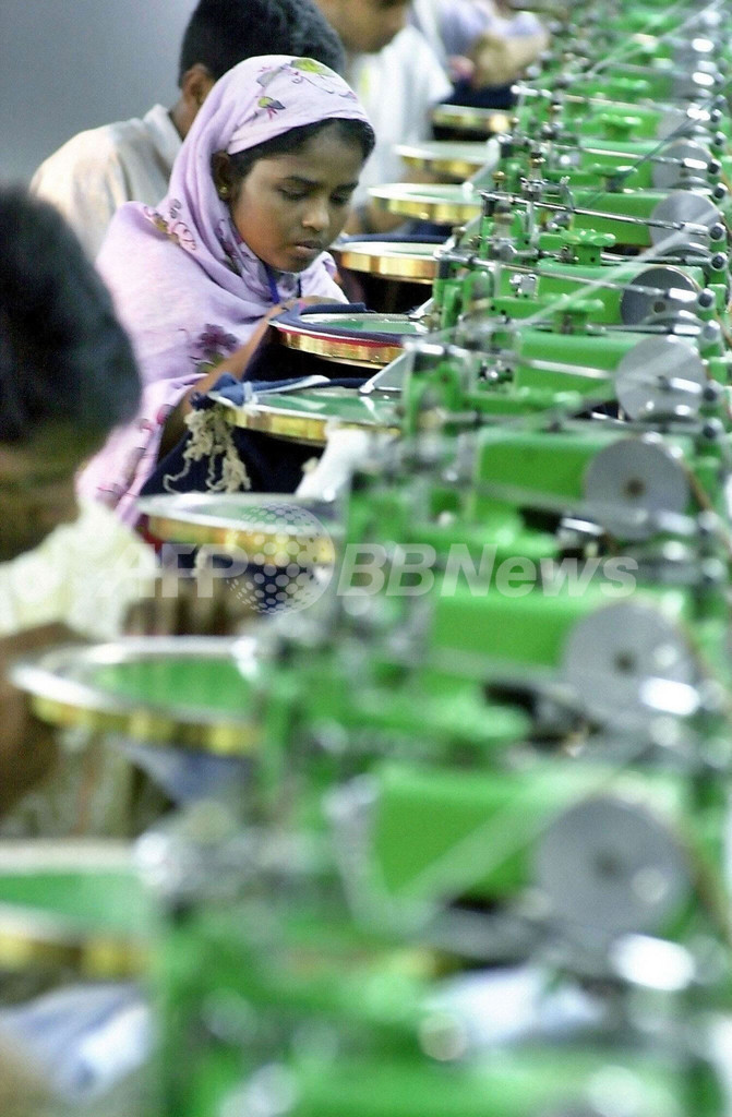 バングラデシュの経済を支える衣料品産業、輸出額が前年同月比24％減