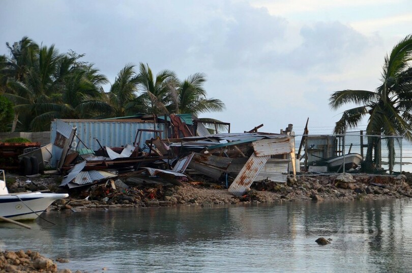 スーパー台風直撃で非常事態宣言、ミクロネシア