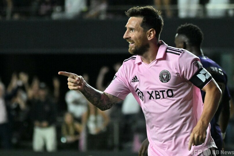 メッシ2ゴールでMLS移籍後3戦5発 マイアミを勝利に導く