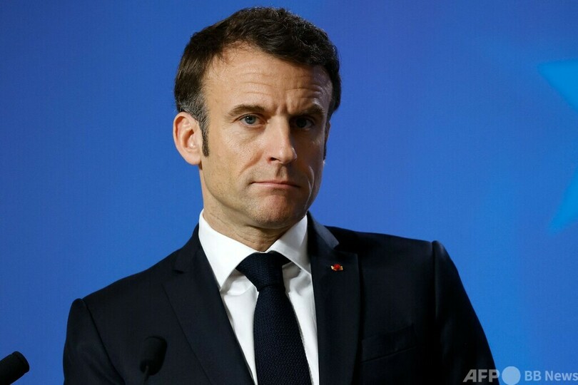 仏大統領、中国の対ロシア軍事支援に警告へ