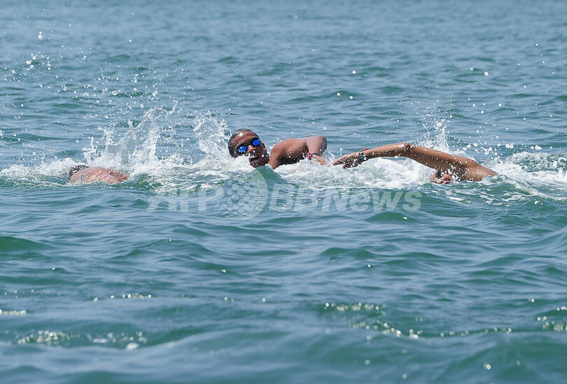 ドイツ、オープンウオーター団体5kmを制覇 第15回世界水泳