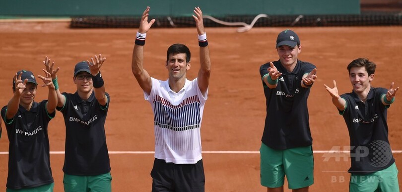 白星発進のジョコビッチ、アガシ氏との全仏タッグは1週目まで