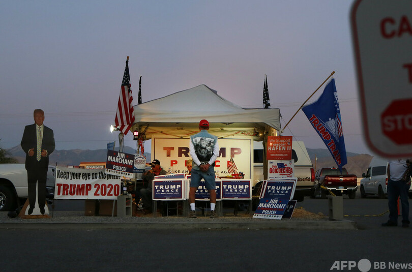 バイデン氏が選挙人253／264人獲得、トランプ氏は214人 米大統領選