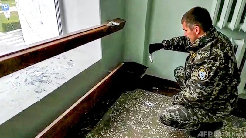 ロシアの大学で学生が発砲 6人死亡