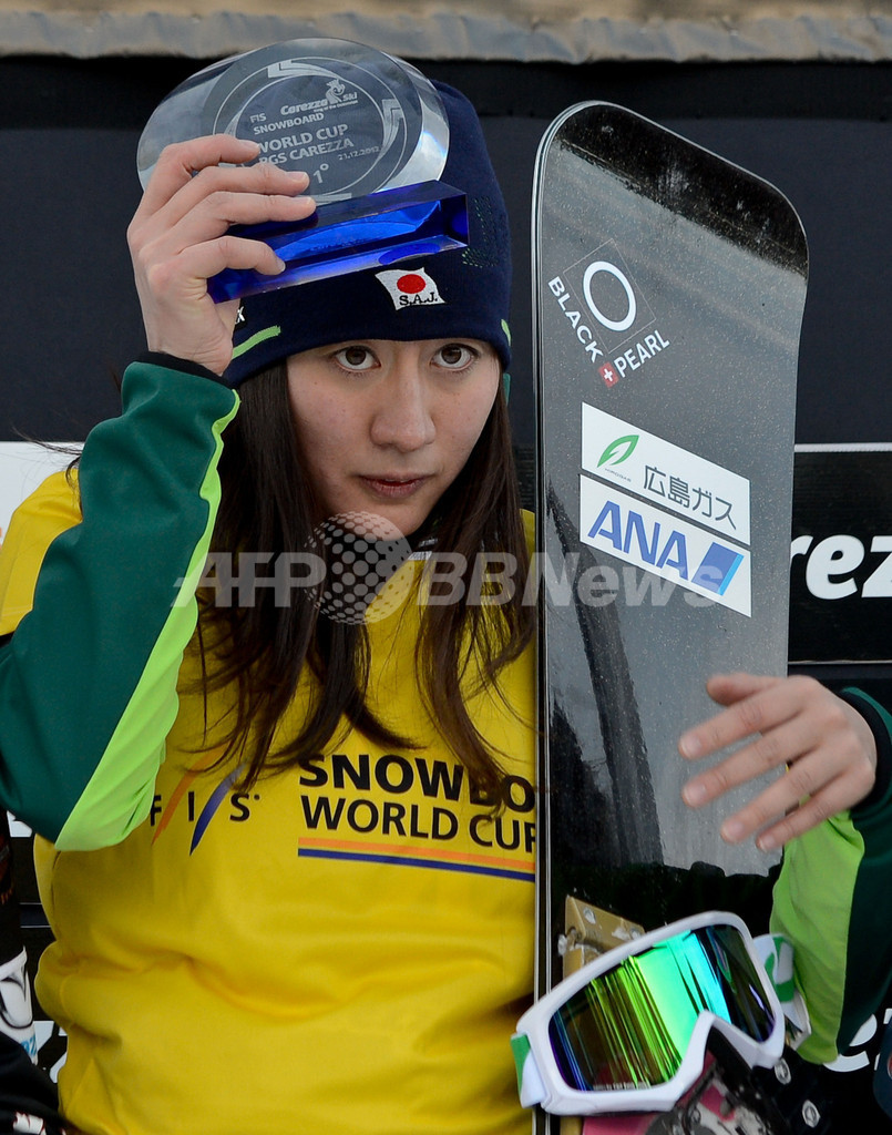 竹内が女子パラレル大回転で優勝、スノーボードW杯