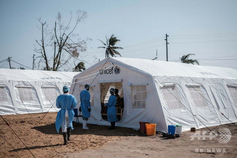サイクロン被災のモザンビークでコレラ感染急増 集団ワクチン接種実施へ