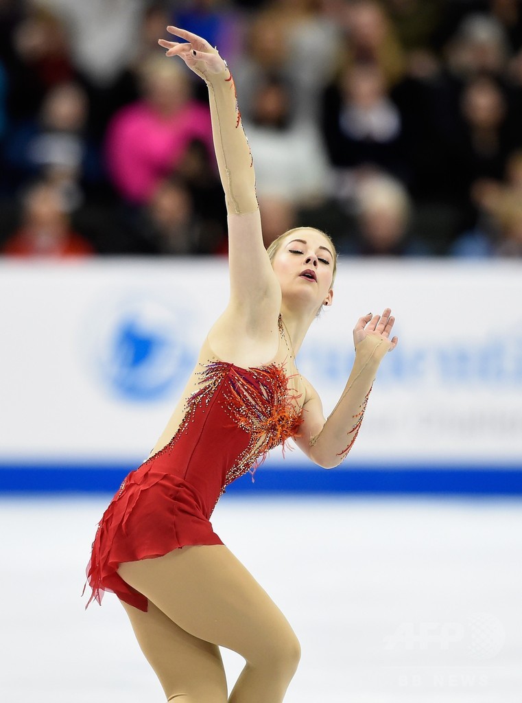 ゴールドが逆転優勝、エドモンズが2位 フィギュア全米選手権