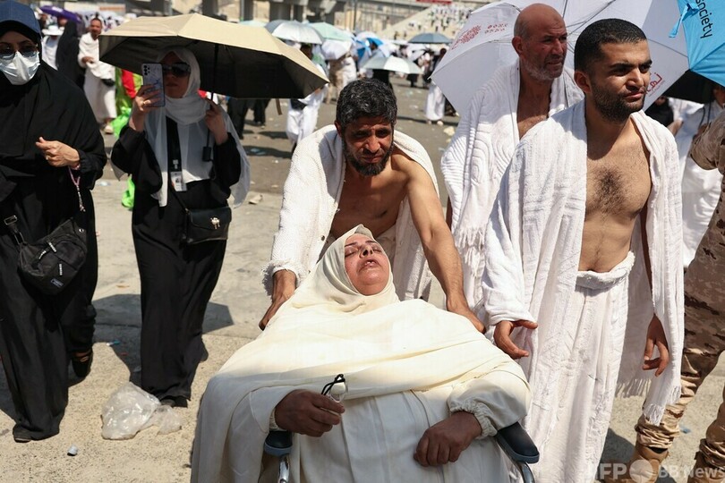 イスラム教大巡礼、死者少なくとも550人に 大半はエジプト人