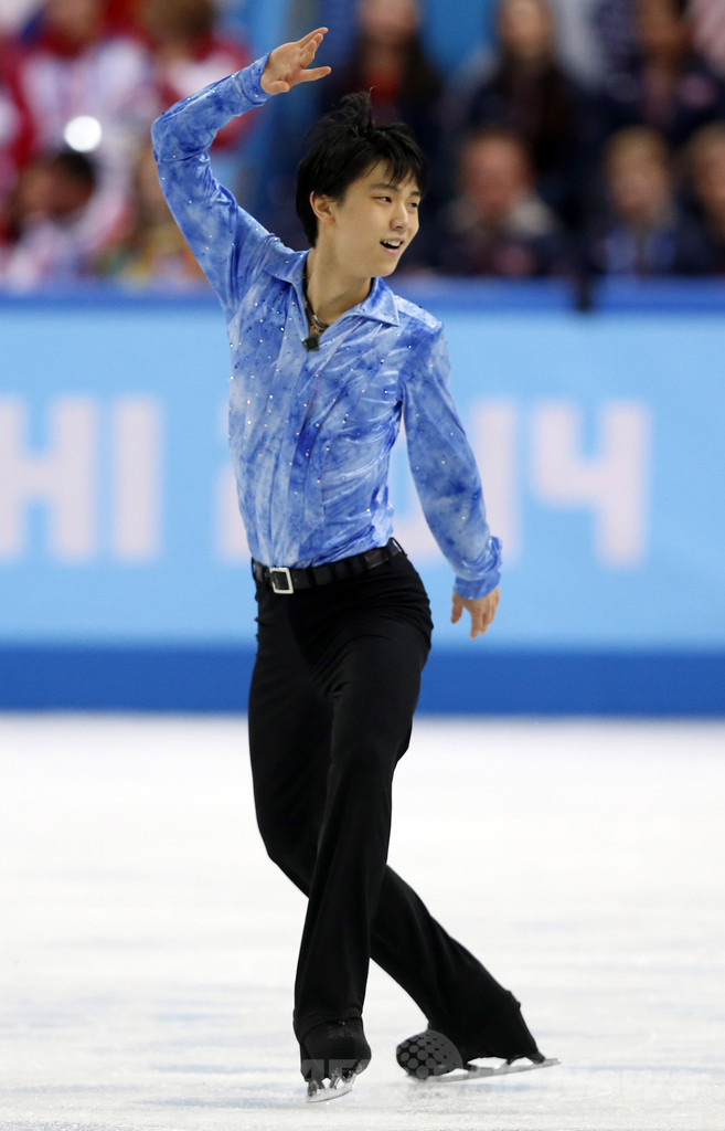 フィギュア団体戦・男子SPで首位の羽生、ソチ五輪