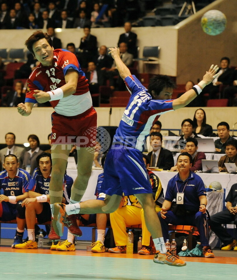 ハンドボール男子日本代表、韓国に敗れ世界最終予選へ