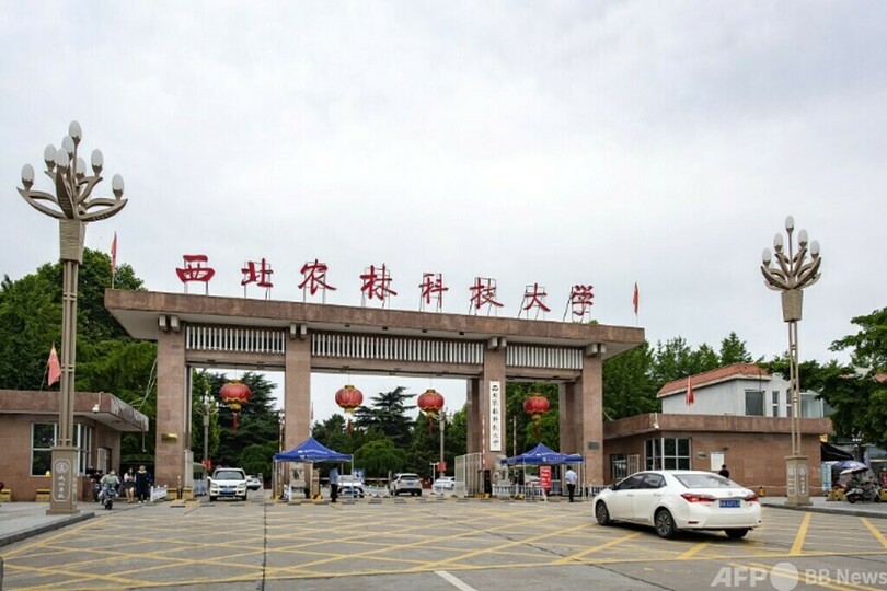 中国陝西省 多くの大学が被災学生支援