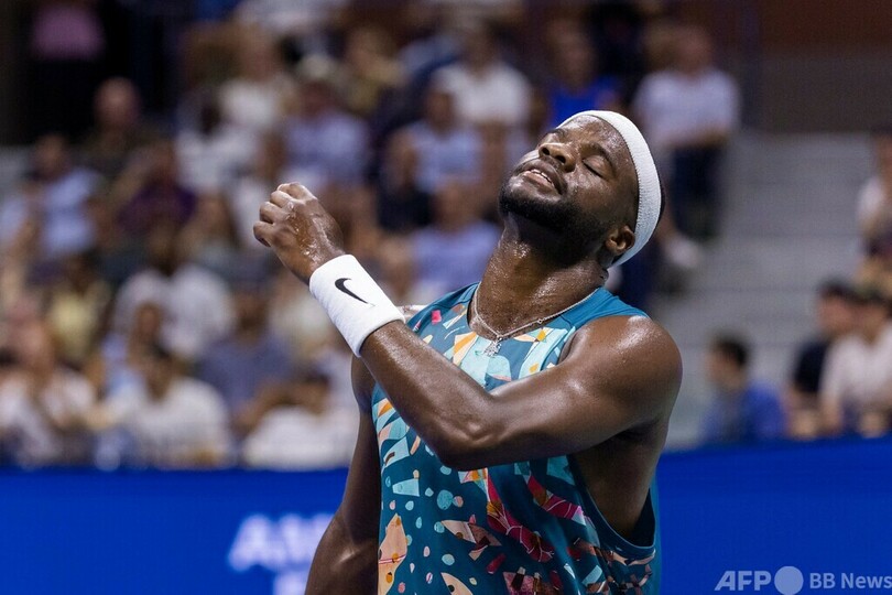 ノーシードのシェルトン、全米OP4強入り ティアフォー破る