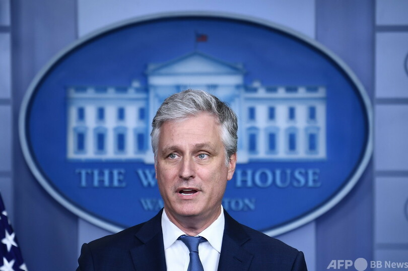 オブライエン米大統領補佐官、トランプ氏の敗北をほぼ認める