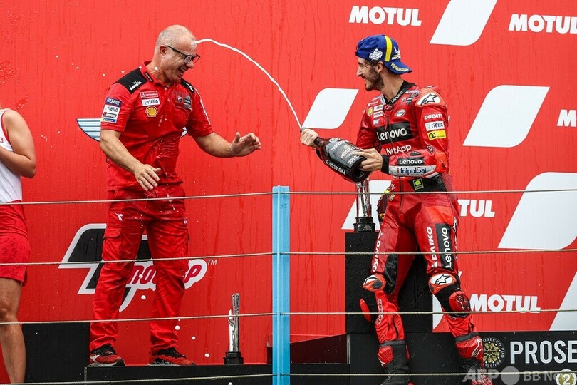 バニャイアがオランダGP優勝 クアルタラロはリタイア MotoGP