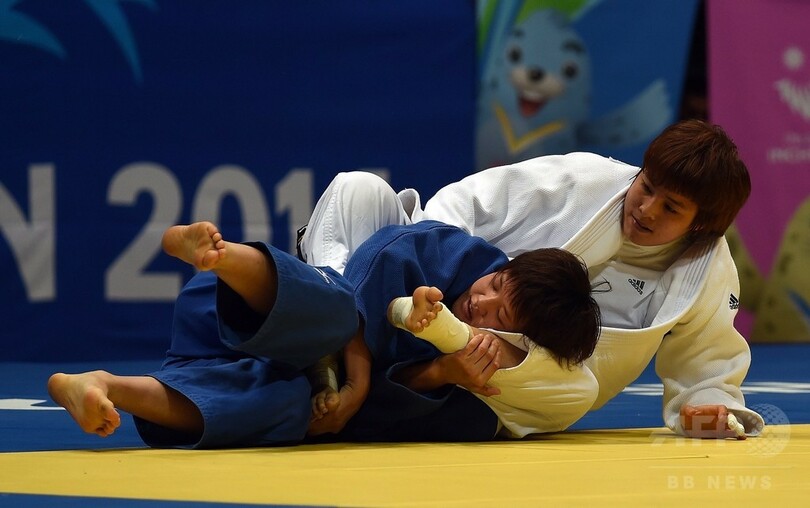 新井が柔道女子70キロ級で銀、アジア大会