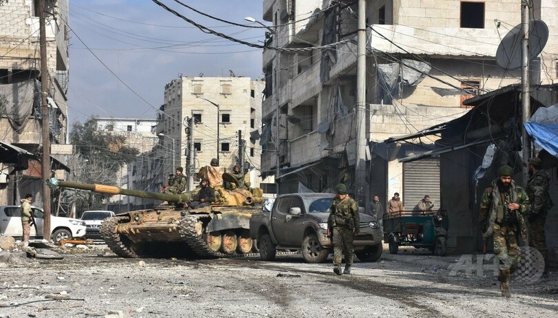 アレッポ奪還作戦は「最終段階」 シリア政府軍、ほぼ全域を制圧