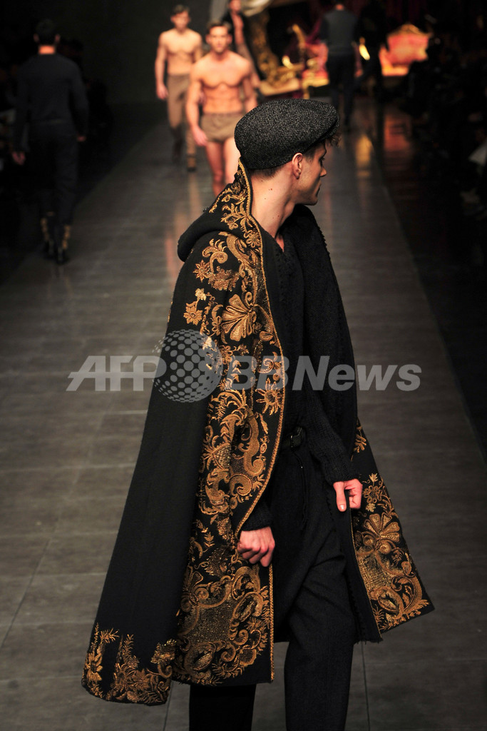 ＜12/13年秋冬ミラノ・メンズコレクション＞ドルチェ＆ガッバーナ