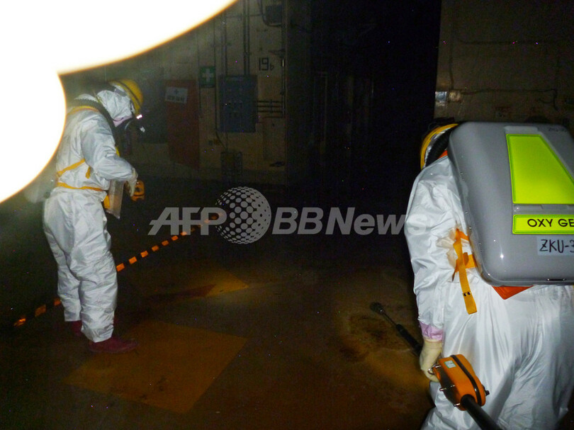 福島第1原発、2号機内の様子