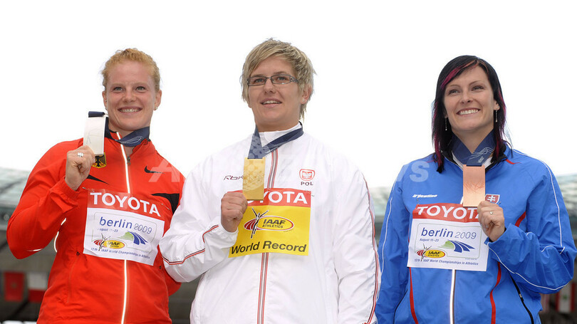 ウロダルチュク 世界新で女子ハンマー投げを制す、世界陸上ベルリン大会