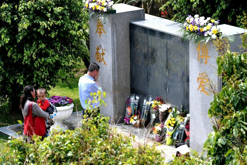 献体者と臓器移植ドナーを追悼 福州市で清明節