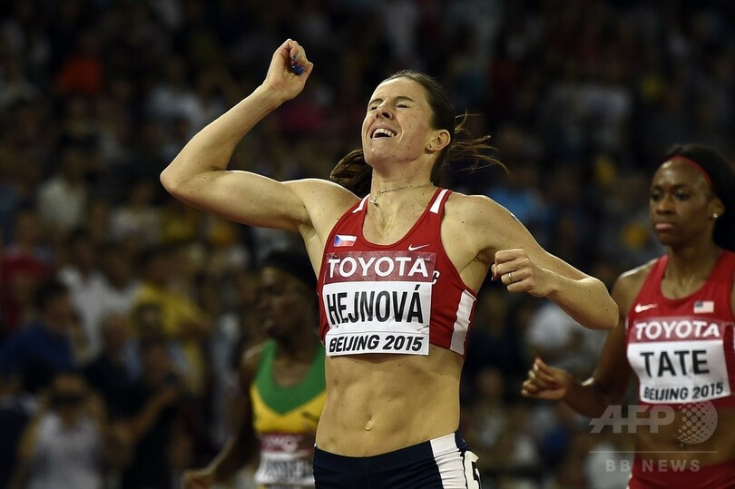 ヘイノバが女子400ｍハードル連覇、第15回世界陸上