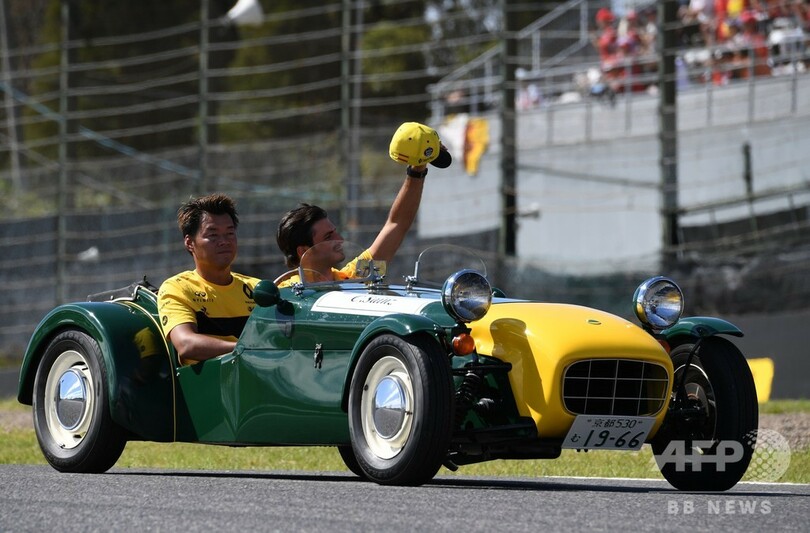 F1日本GP決勝前にドライバーズパレード開催