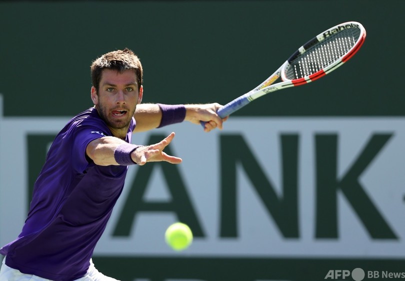 ディミトロフがホルカシュ破る、ノーリーとの準決へ BNPパリバOP