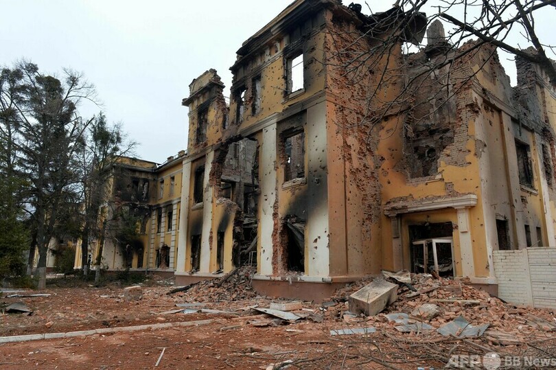 戦争犯罪でプーチン氏訴追も 英、民間人攻撃を非難