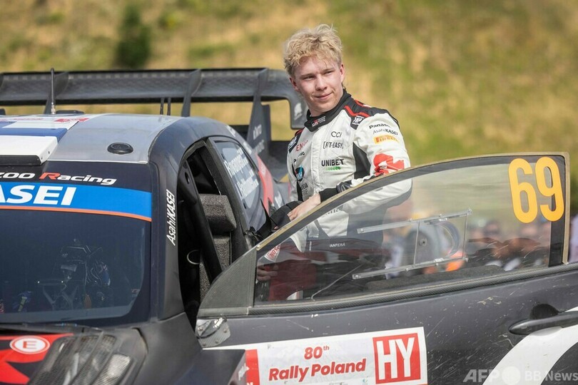 急きょ代役のロバンペラが優勝 ラリー・ポーランド