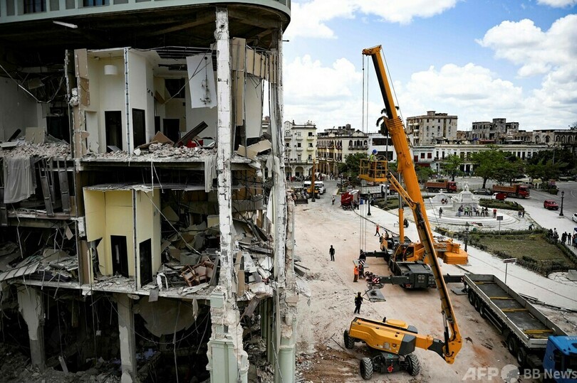 キューバ首都のホテル爆発、死者31人に