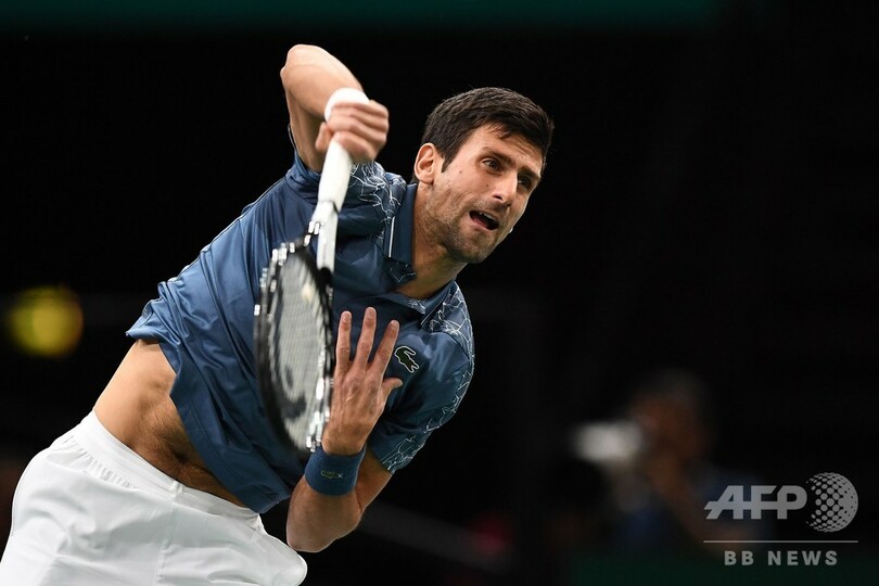 ジョコビッチがパリ・マスターズ4強入り、フェデラーと通算47回目の対戦へ
