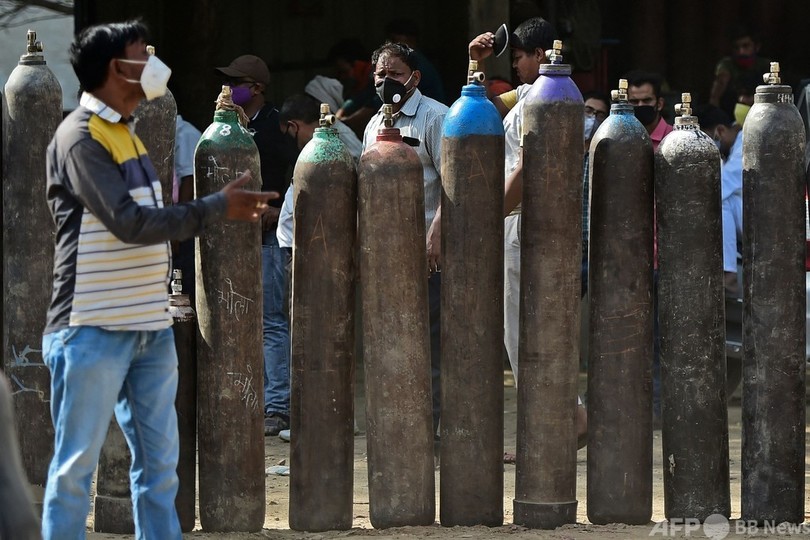 特別貨物列車「酸素エクスプレス」 インド