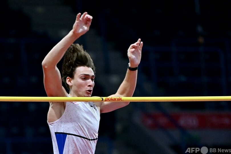 デュプランティスが6m19の世界新樹立、男子棒高跳び