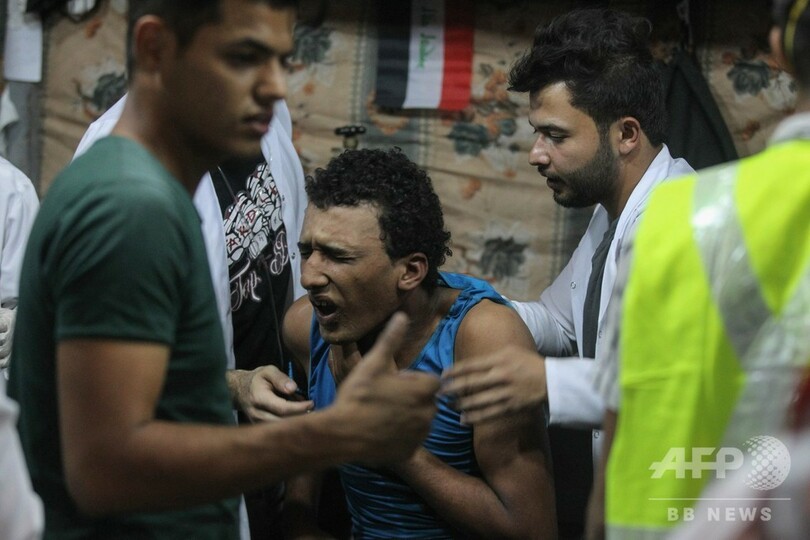 イラク治安部隊がデモ隊に発砲 イラン領事館で参加者4人死亡