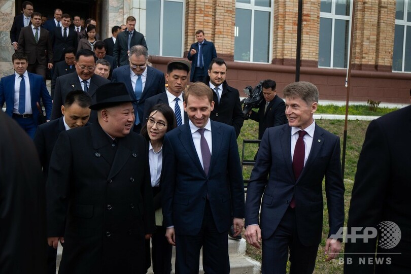 金委員長がロシア入り、プーチン大統領と初会談へ