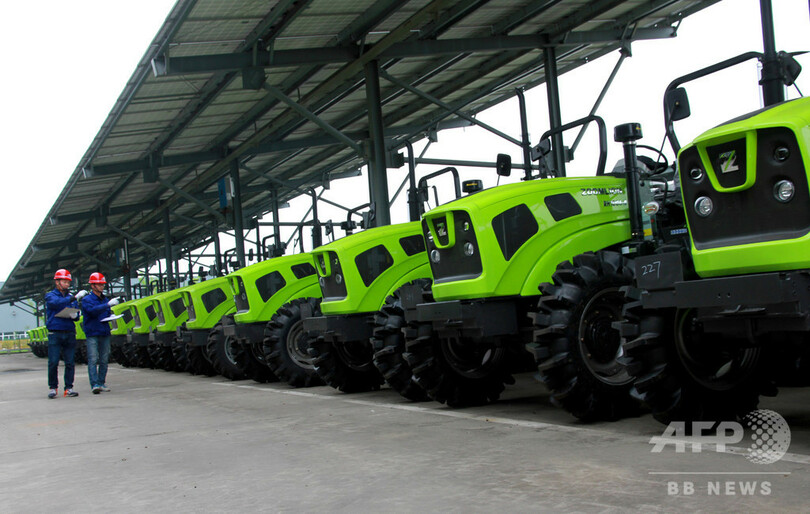 中国産農業機械を海外へ 安徽・蕪湖